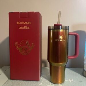 Stanley Flowstate Quencher H2.0 Tumbler 40 oz Country Gold